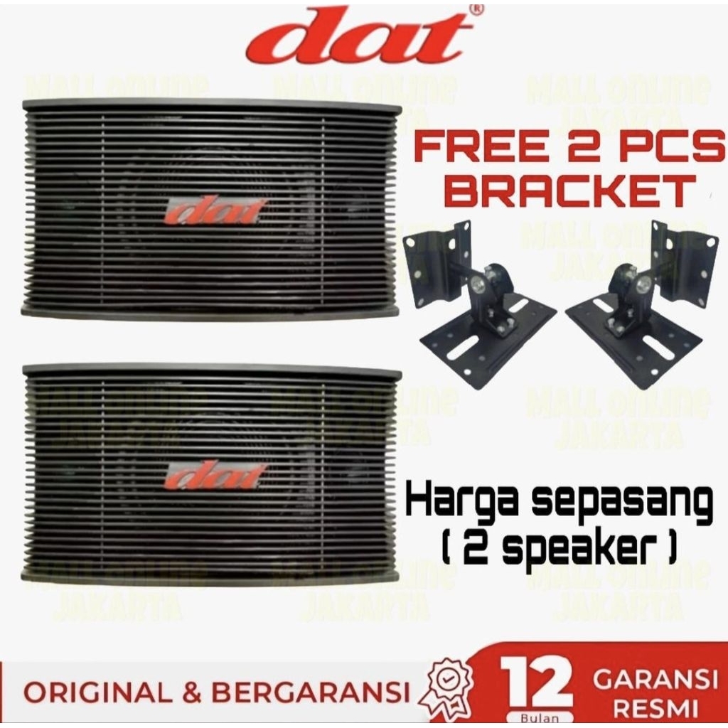 speaker pasif 10 inch DAT AK100 Sepasang original