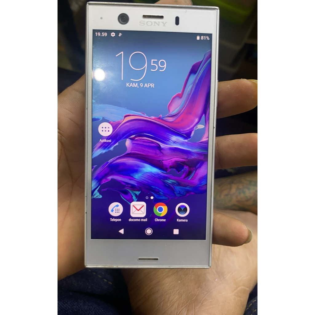lcd original cabutan Sony Xperia XZ1 Compact / XZ1 Mini / G8441 / G8442 / SO-02K