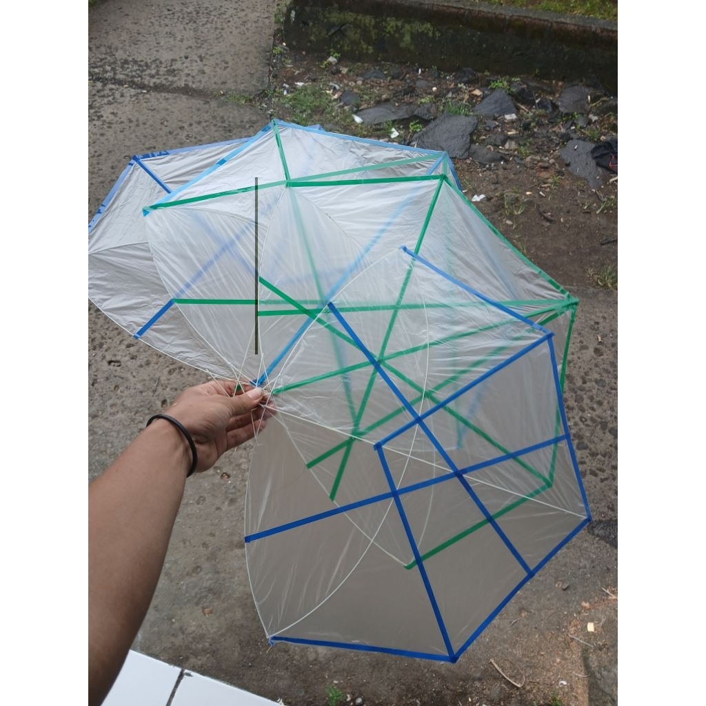 papiran layang layang papiran 50cm sudah dirakit papiran motif random keren murahhh