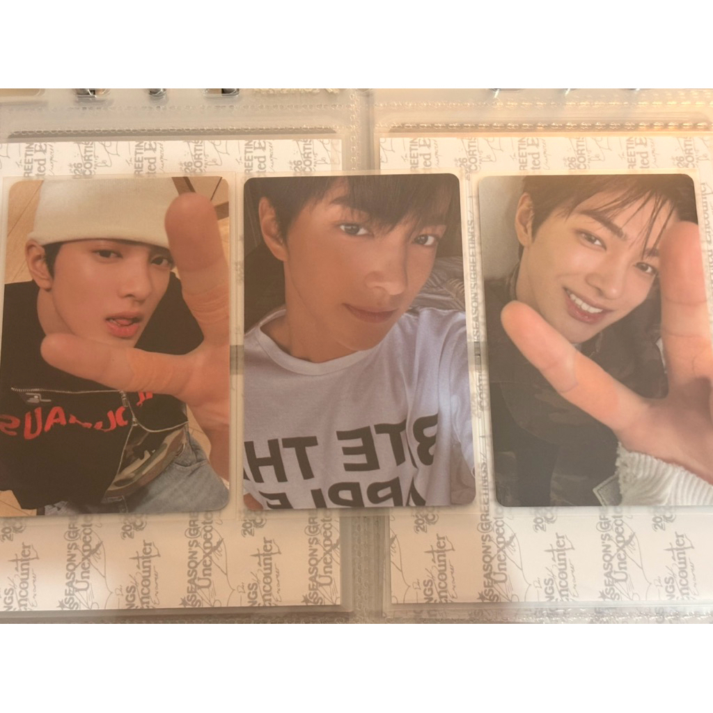 PHOTOCARD OFFICIAL KEONHO CORTIS YZY R5 YZY R6 YZY R7