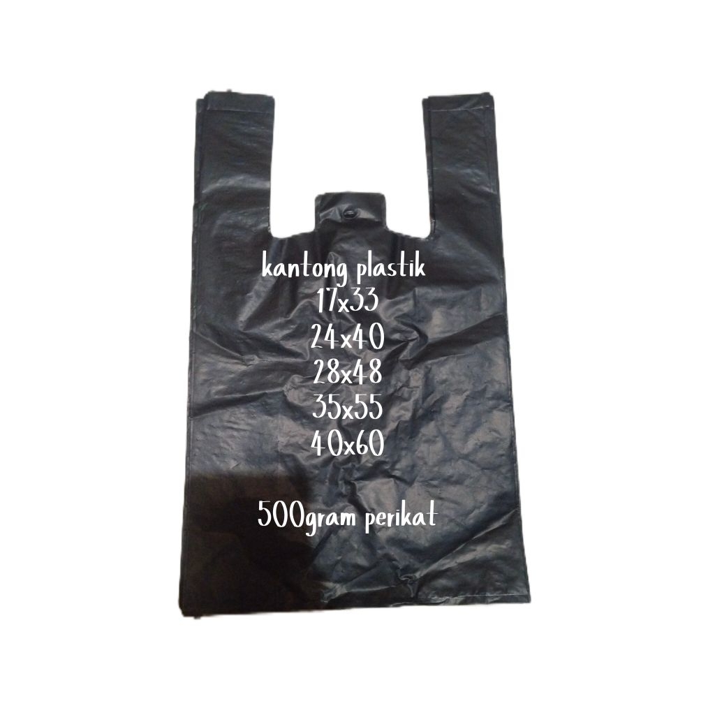 Kantong kresek 1ikat 500gram
