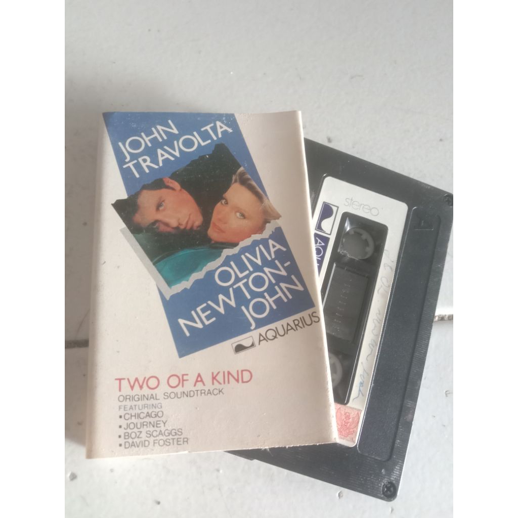 Kaset pita John Travolta Olivia Newton John