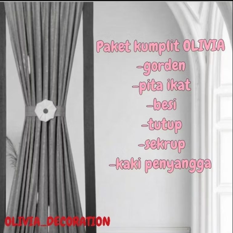 gorden minimalis gorden kupu kupu gorden ikat tengah gorden estetik gorden jendela panjang tirai min