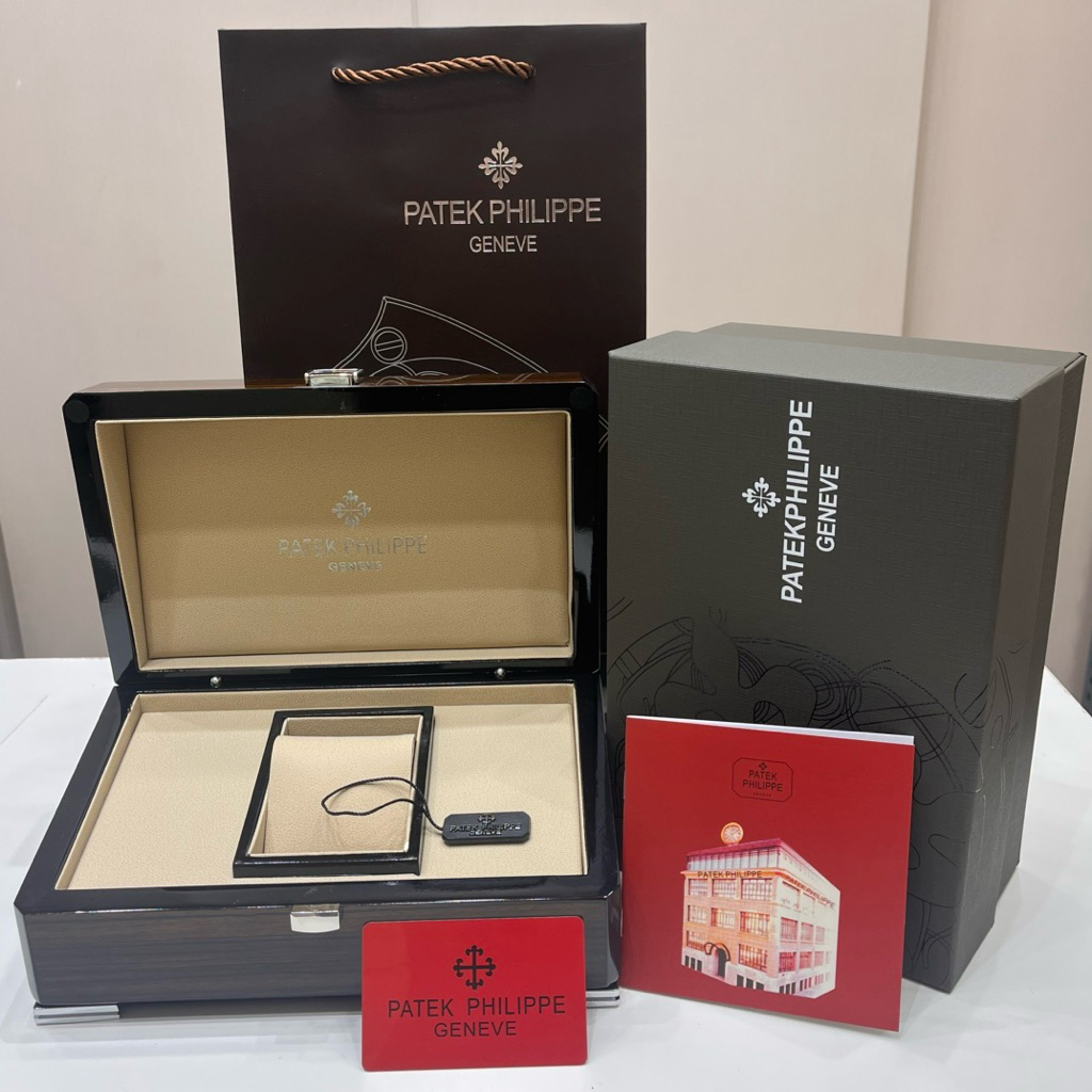 Kotak Jam Tangan Patek Philip Box Mewah Sudah Include Card dan Pepper Bag