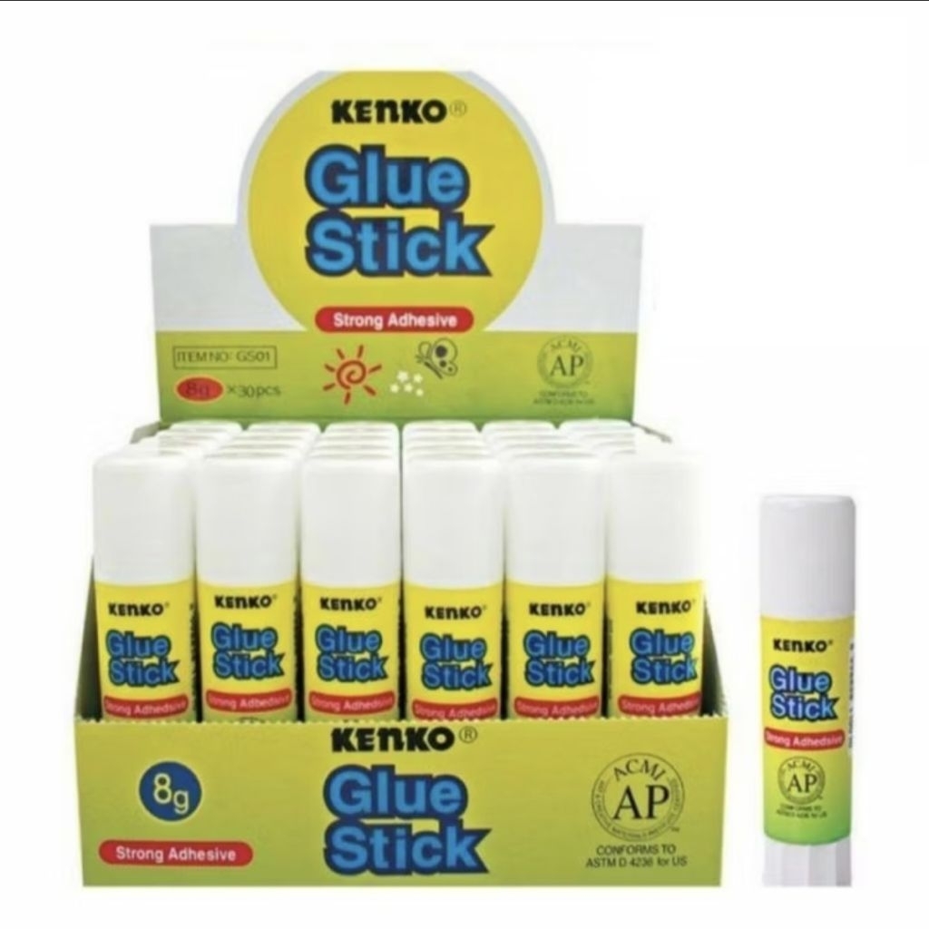 Kenko Lem Stick 8 gr / Lem Stick Kenko 8 gram / Lem stick kertas Kenko
