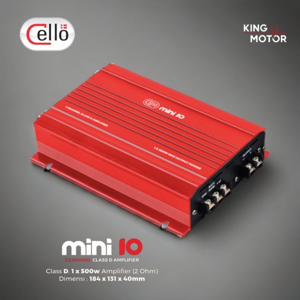 Cello Mini10 - Mini 10 - Power Monoblok Class D
