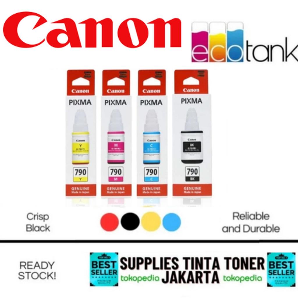 tinta canon 790 G1000, G1010 G2000, G2000, G2002, G2012, G300 original - Hitam