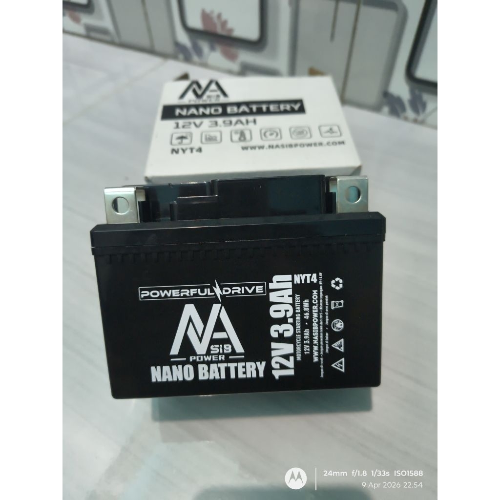 aki kering motor matic new