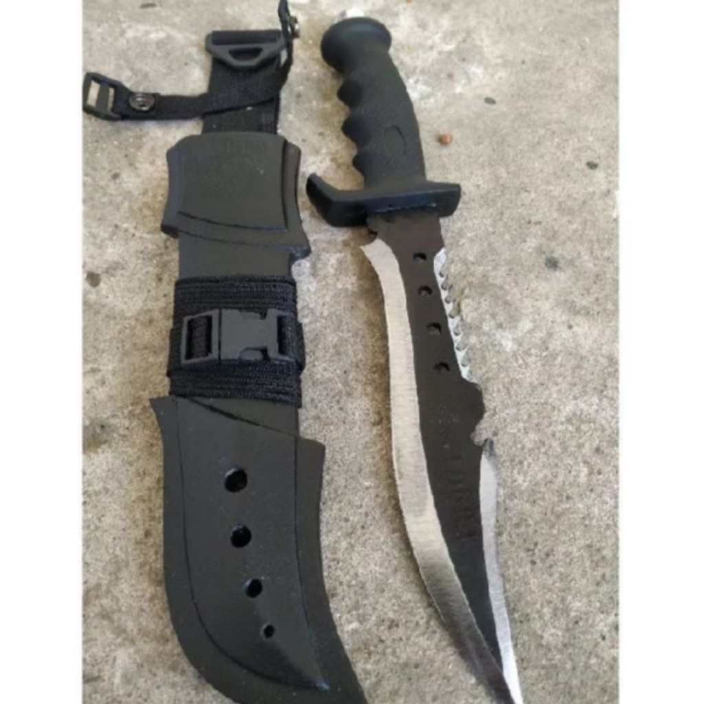 (cod) PISAU BURU (HUNTING) KNOP PENDEK