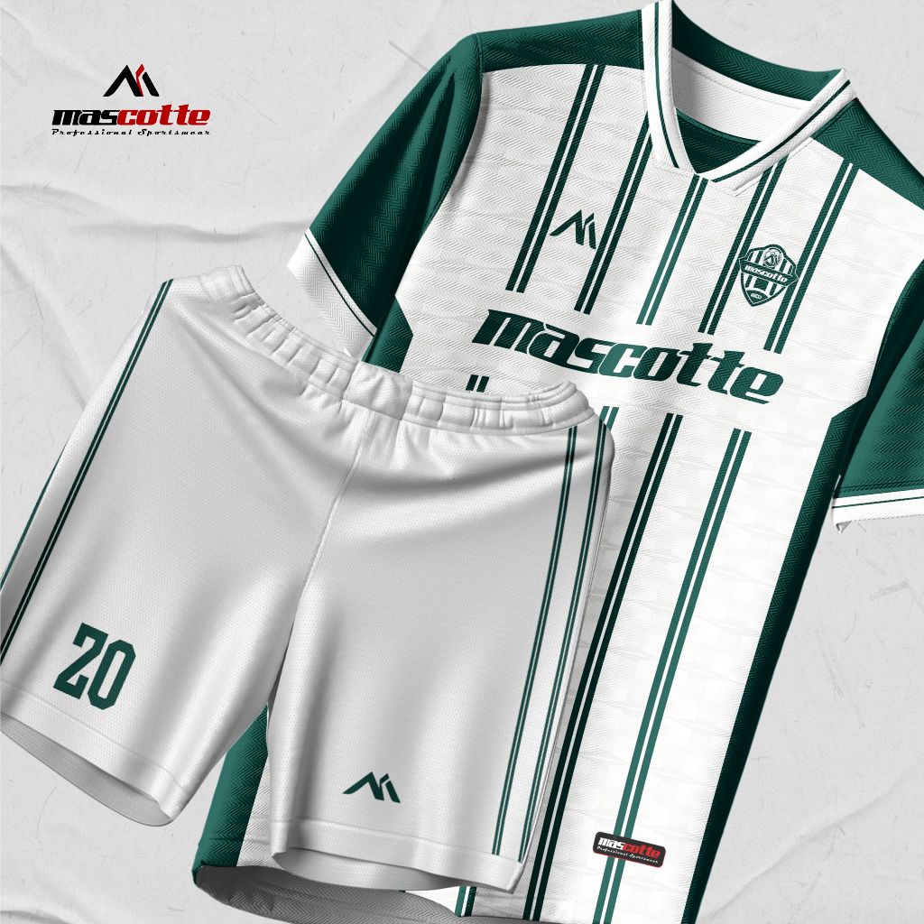 Mascote Jersey Baju Olahraga Bola