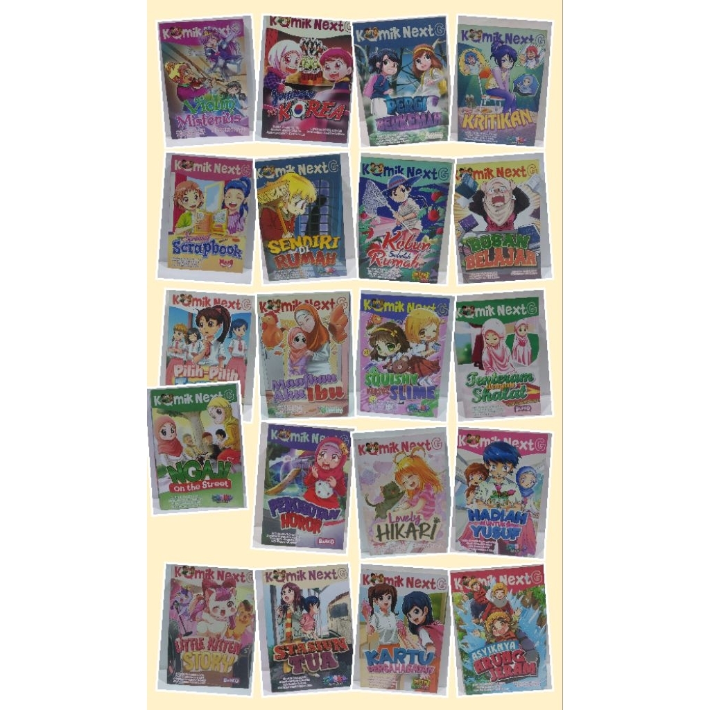 Komik Remaja G preloved 2