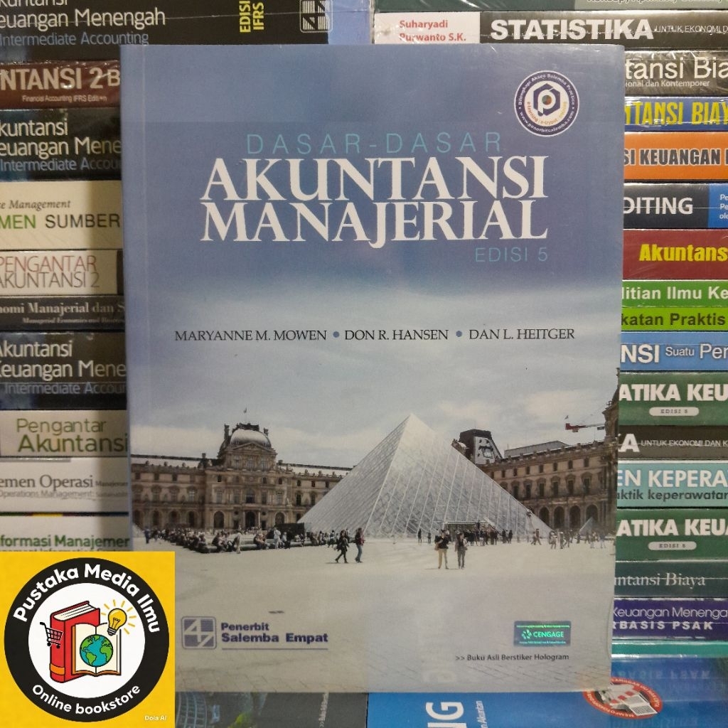 Buku Original Dasar-Dasar Akuntansi Manajerial Edisi 5 Mowen, Hansen, Heitger #SALEMBA