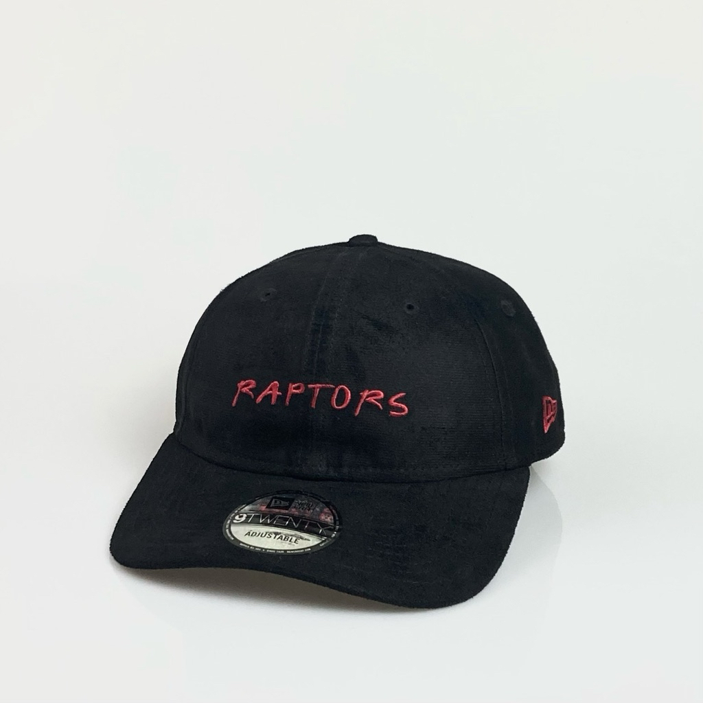 9Twenty Toronto Raptors Wordmark Suede Material Adjustable Cap
