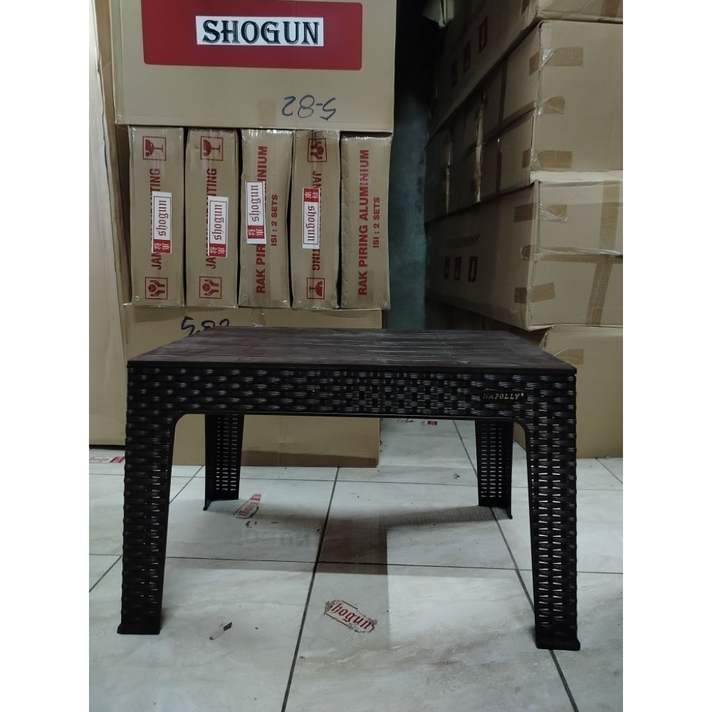 meja plastik napoli mapan 75