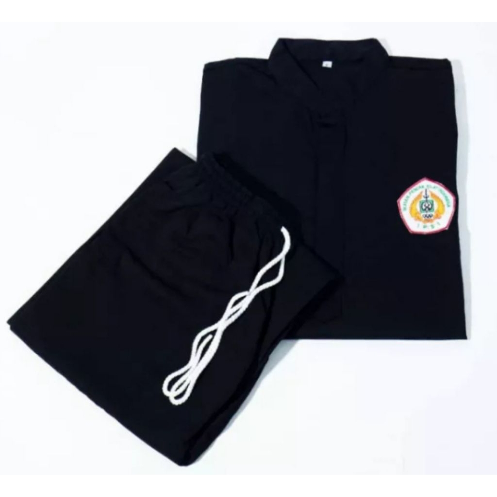 Seragam pencak silat ipsi bahan drill-baju-silat-celana silat ipsi