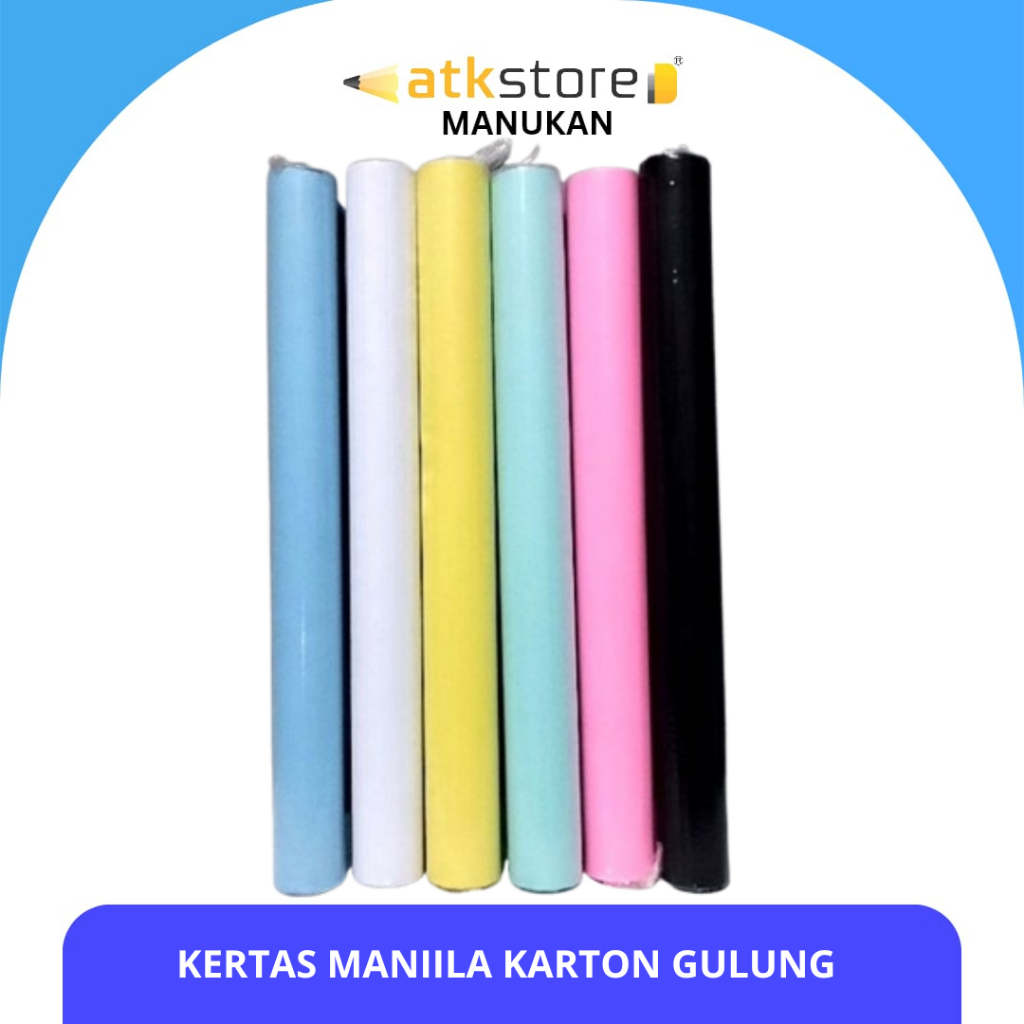 Kertas Manila / Karton BC Warna Gulungan Besar - Kertas Gambar & Kerajinan