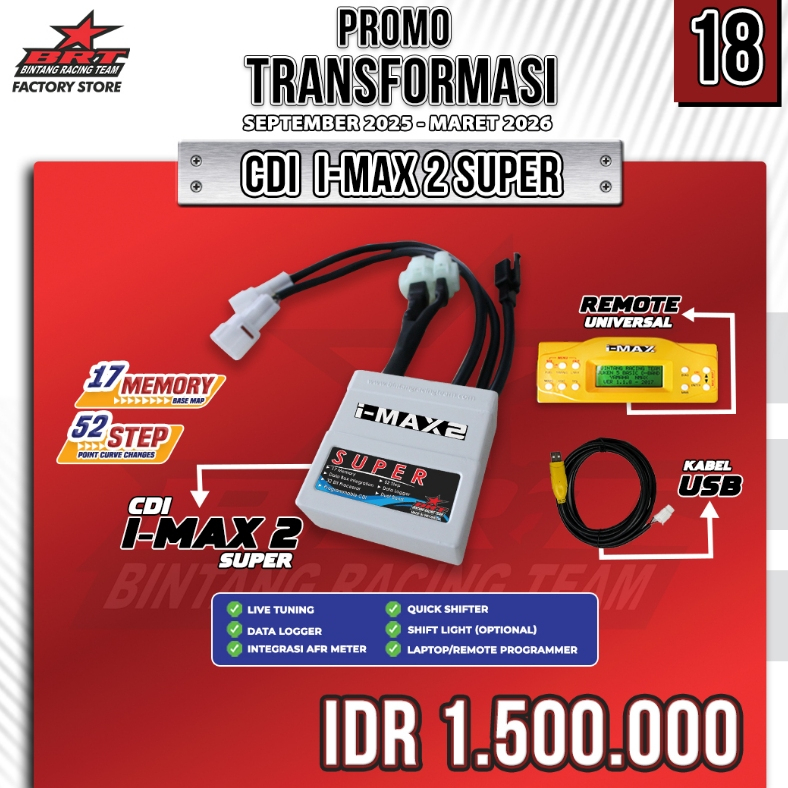 CDI BRT IMAX-2 SUPER + REMOTE USB (KLX 150)