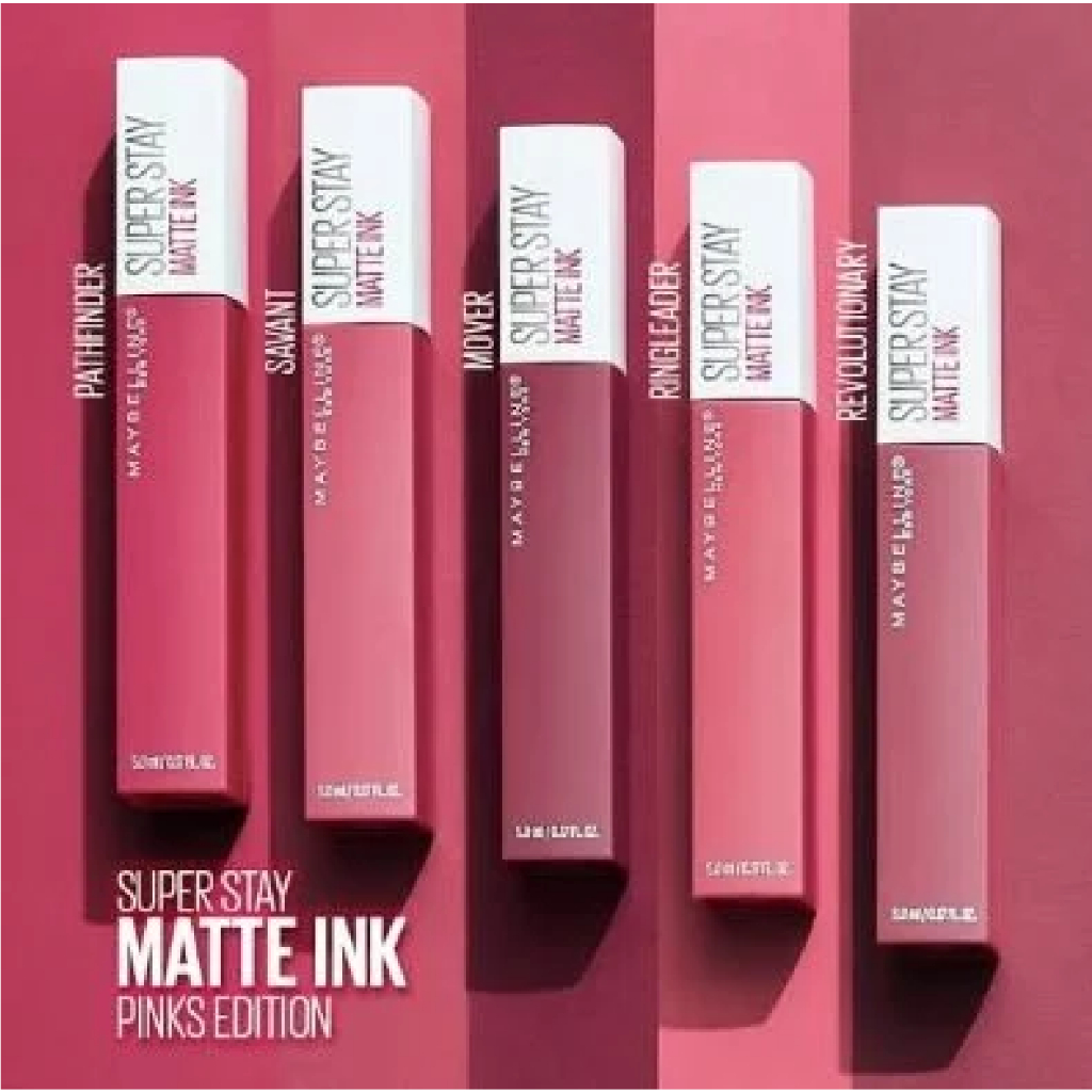 Markas.Kosmetik - Maybelline Superstay Matte Ink Pink Edition