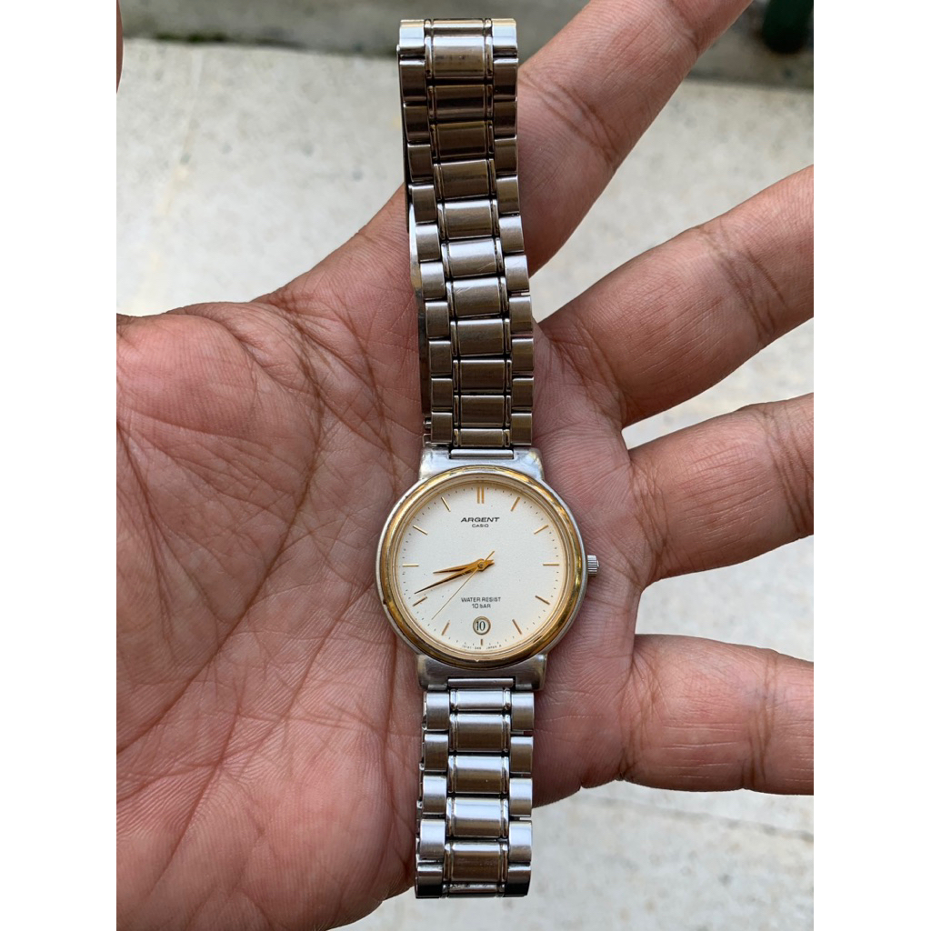 Jam tangan Casio argent mtw-100