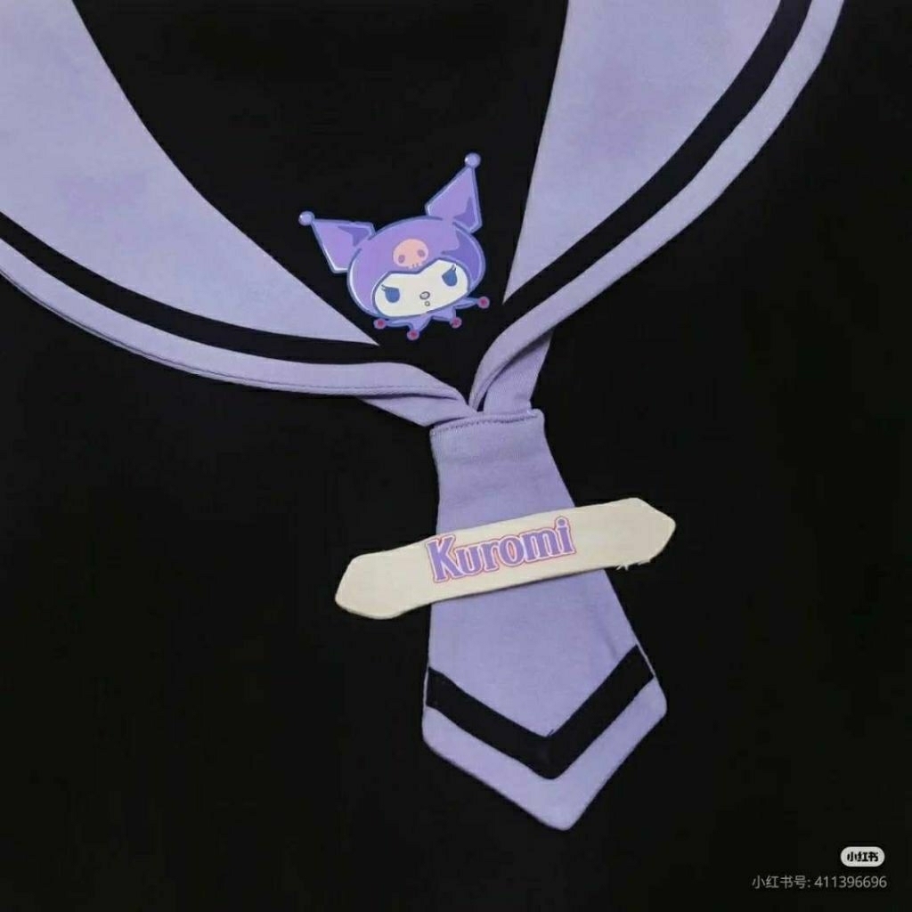 Dress Kuromi Sanrio Lolita Kawaii Axe femess Leahmatin GRL DML Preloved