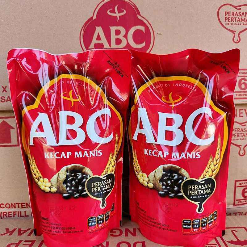 ABC KECAP MANIS POUCH 685 ML - 1 KARTON ISI 12