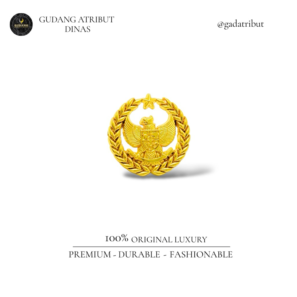 100% LUXURY Emblem Bivakmut Kemenimipas Terbaru / Pin Bivakmut Kemenimipas Luxury /Atribut Dinas / A