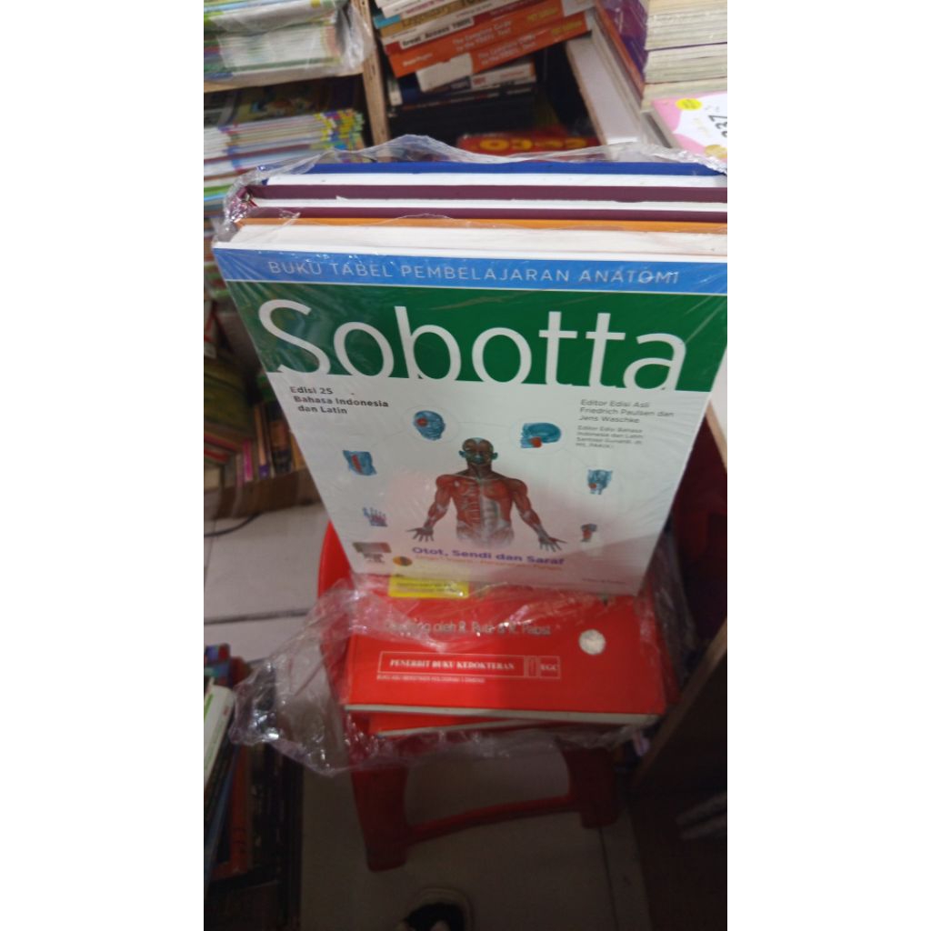 Atlas Anatomi Manusia Sobotta - Set Lengkap 4 Buku, Ilustrasi Menarik, Bahasa Indonesia