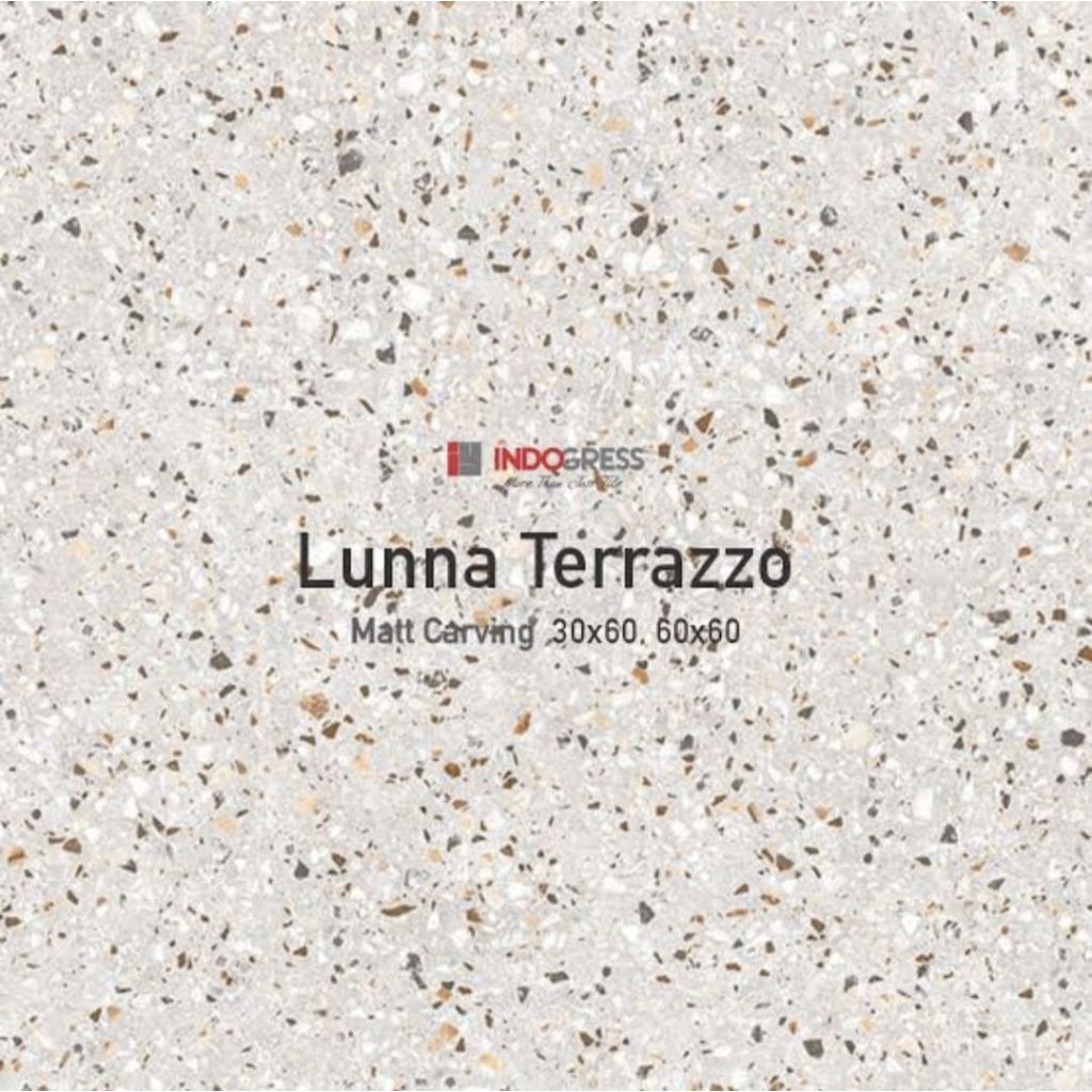 indogress Granite luna Terazzo 60x60 kasap/matt