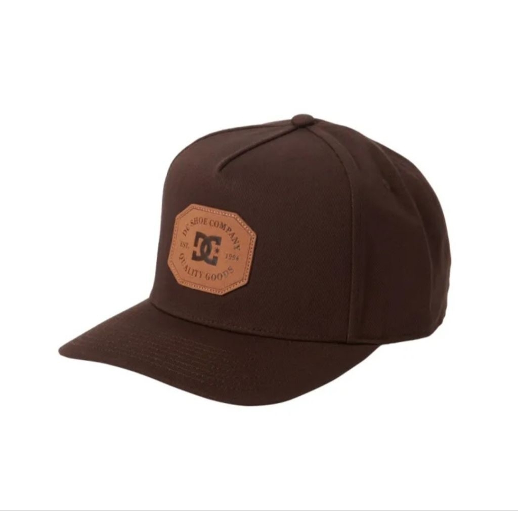 Topi DC Reynotts Bitter Chocolate Snapback Original