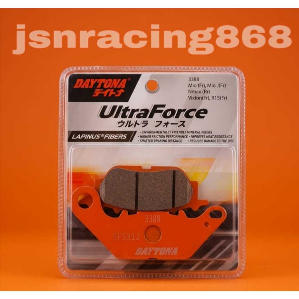 Kampas rem premium depan mio,mio j/BRAKEPAD PREMIUM DEPAN MIO,MIO J(3388)