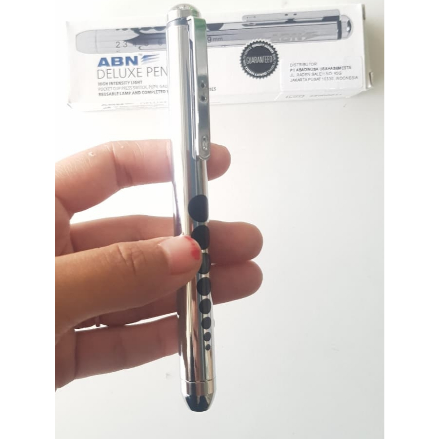 ABN DELUXE Penlight / Senter Pulpen Medis Lampu Kuning