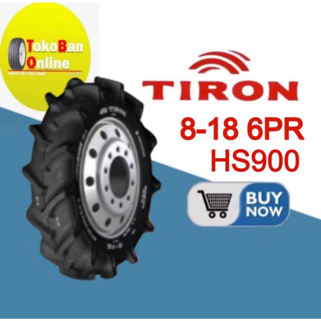 Ban Traktor 8-18 6PR TIRON HS900 R1W