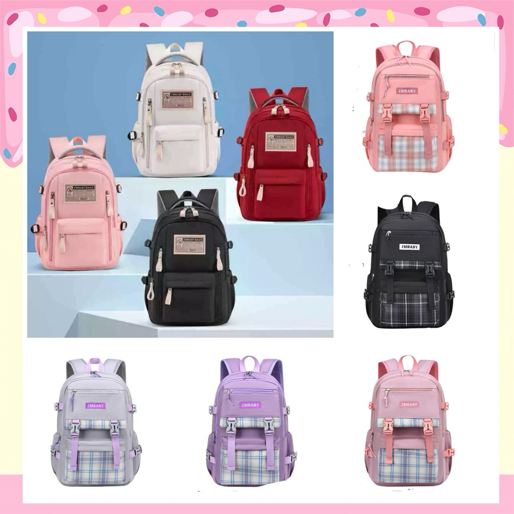 Tas Ransel Sekolah Besar Boneka Anak Sekolah Perempuan SD SMP