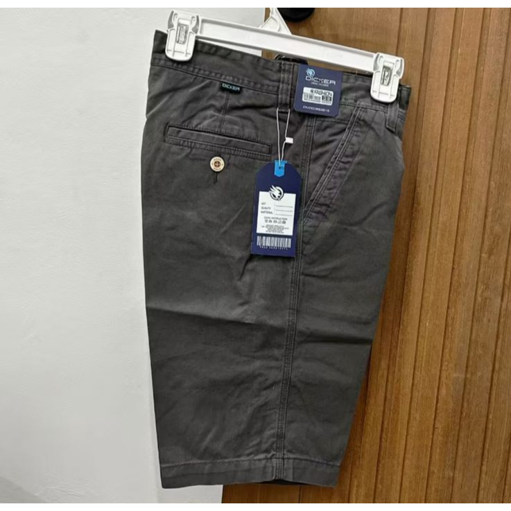 DICKER Celana Pendek Pria Chino Reguler Dicker Bahan Kanvas Softjeans