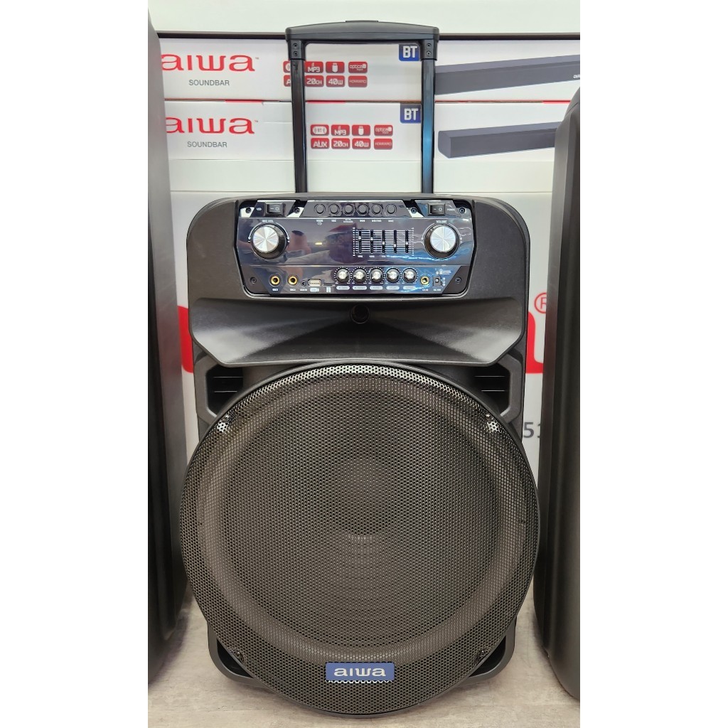 SPEAKER AKTIF 18 INCH SPEAKER SPIKER WIRELESS PORTABLE SOUND SYSTEM 18 INCH PORTABLE MEETING AMPLIFI
