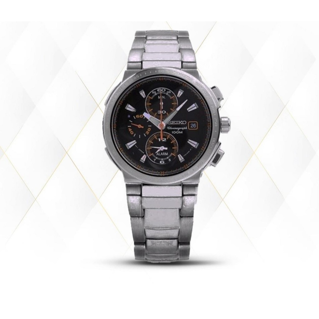 Jam Tangan Analog Pria Seiko Chronograph SNA701 SNA701P1 Original