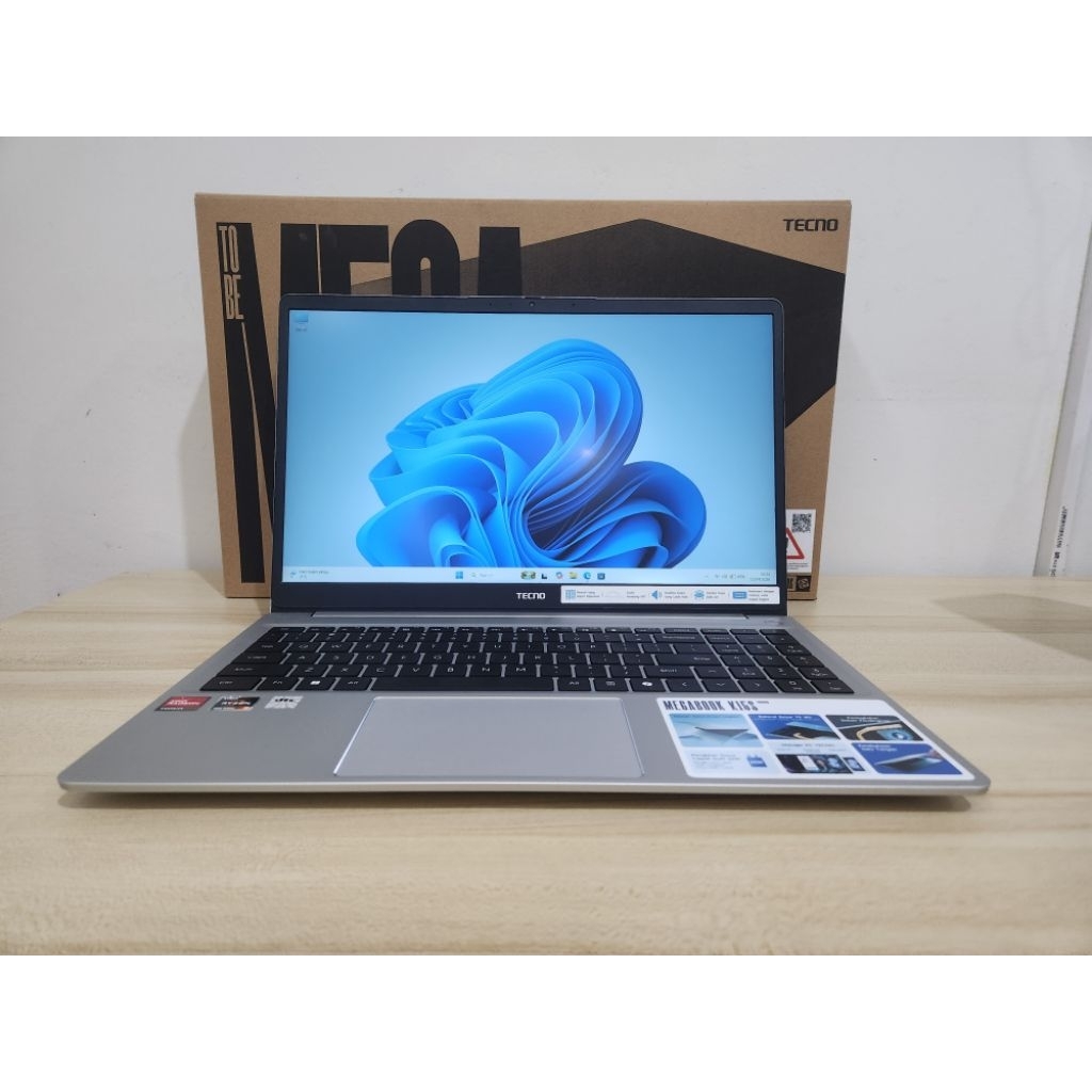 Tecno Megabook K15S 15.6" 8/512GB Garansi Tecno Sampai 2028