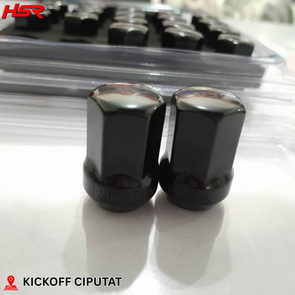 BAUT RODA VARIASI HSR WHEEL BLACK TYPE 02 DRAT 1,5