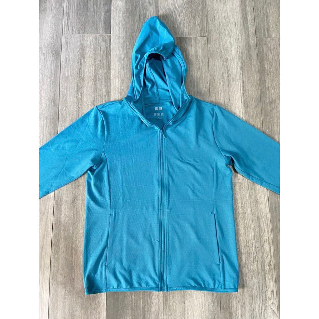 Jacket Uniqlo Airism Anti UV Protection Tosca