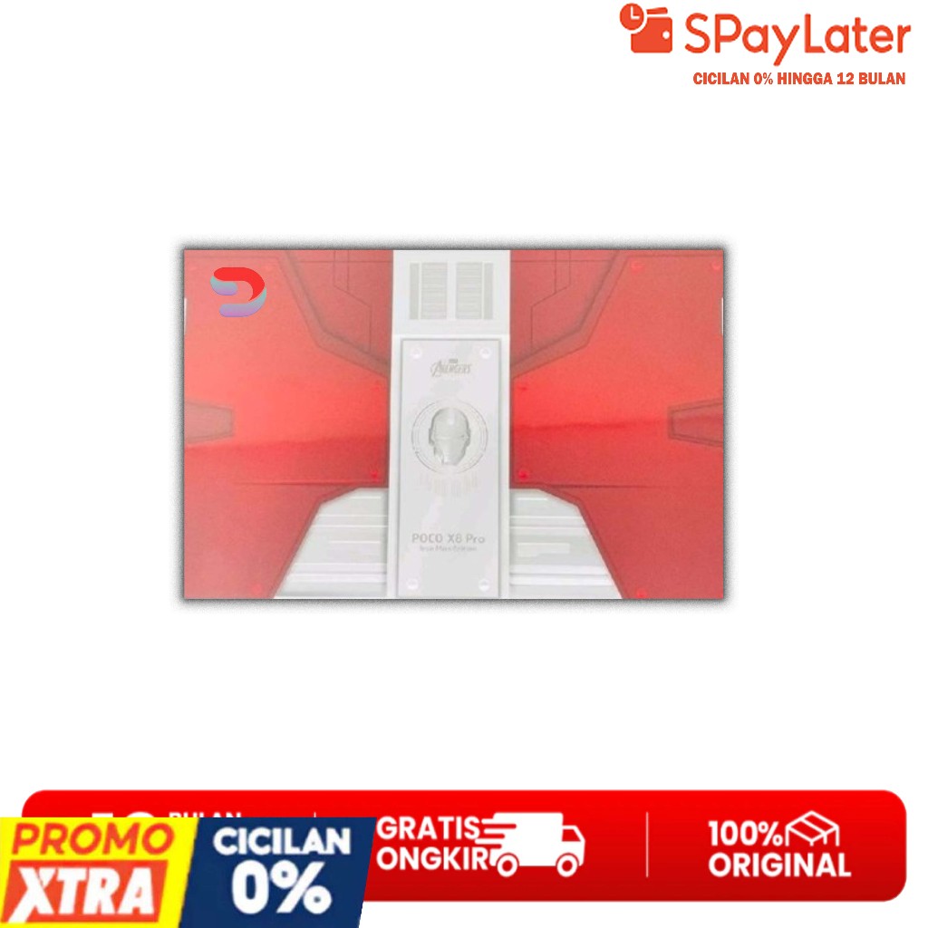 Xiaomi Poco X8 Pro 5G Iron Man Edition 12GB 512GB Garansi Resmi Indonesia | Poco X8 Pro Iron Man Ori