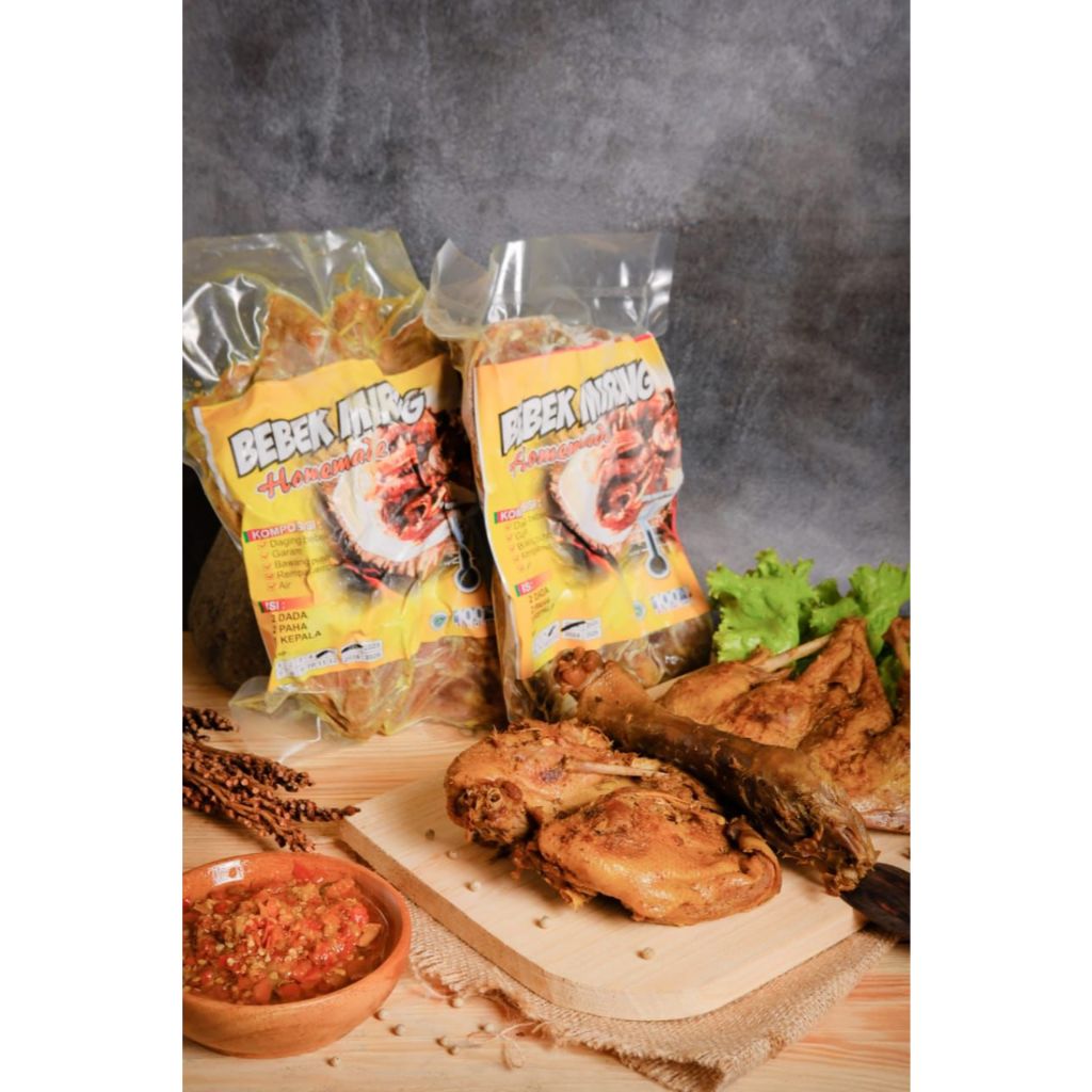Bebek Ungkep Miring - Bebek Ungkep Frozen 1 Ekor