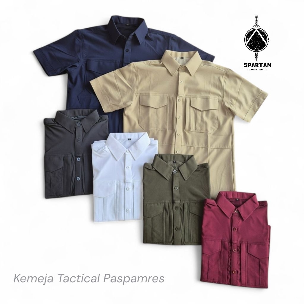 Kemeja Tactical Paspamres Spartan