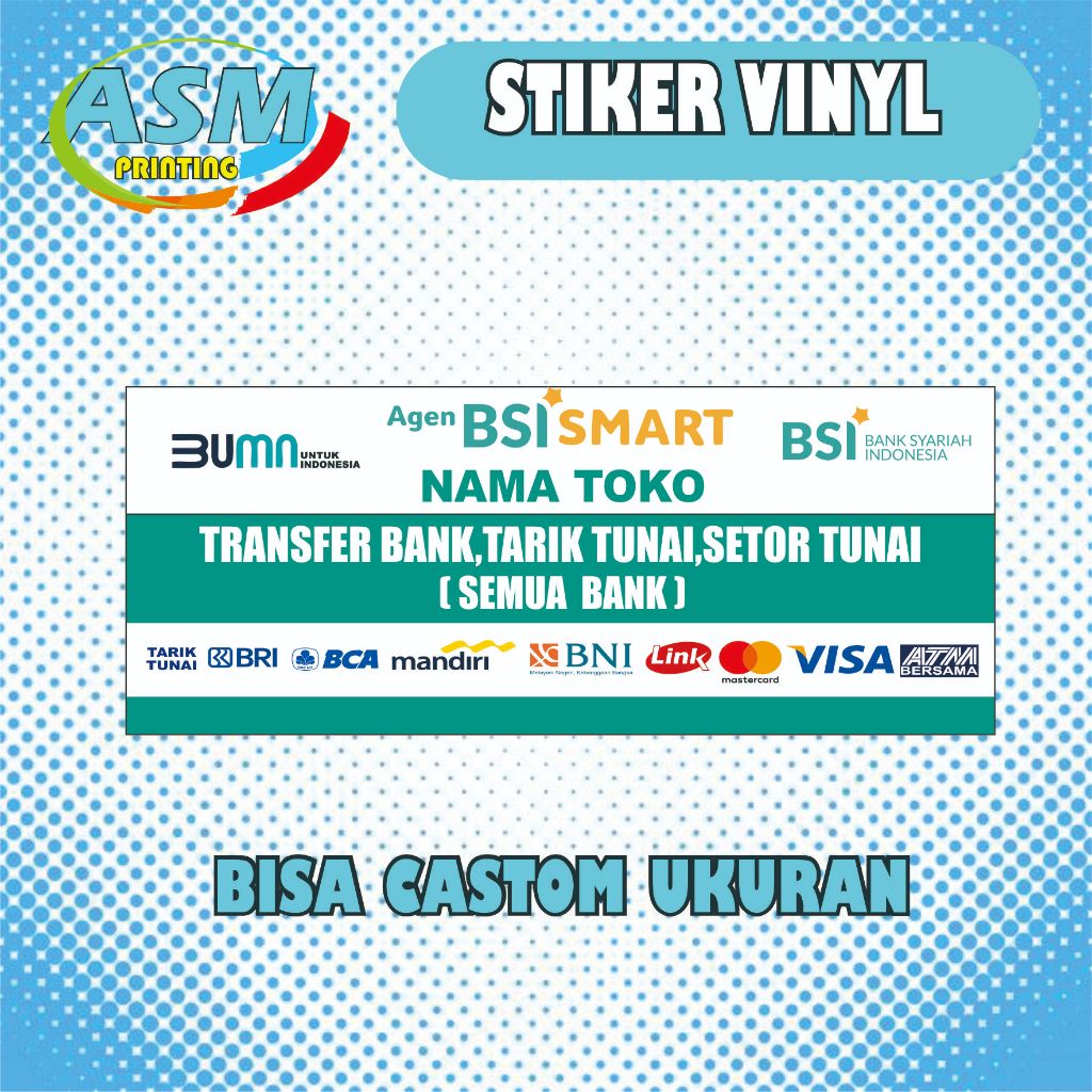 STIKER VINYL KONTER AGEN BSI
