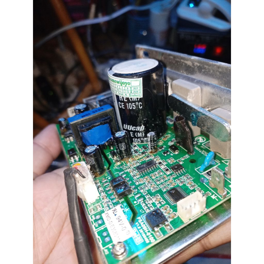 perbaikan mesin modul PCB treadmill BODYMAX NINEDOT error E02 dari Banda Aceh