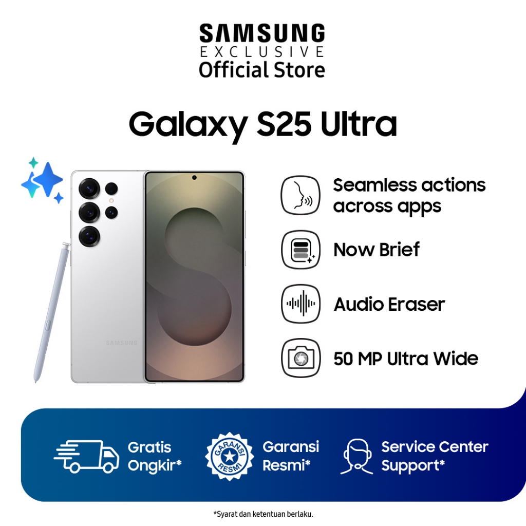 Samsung Galaxy S25 Ultra 12/512GB - Titanium Whitesilver | Smartphone AI | Galaxy AI | Kamera 200MP 