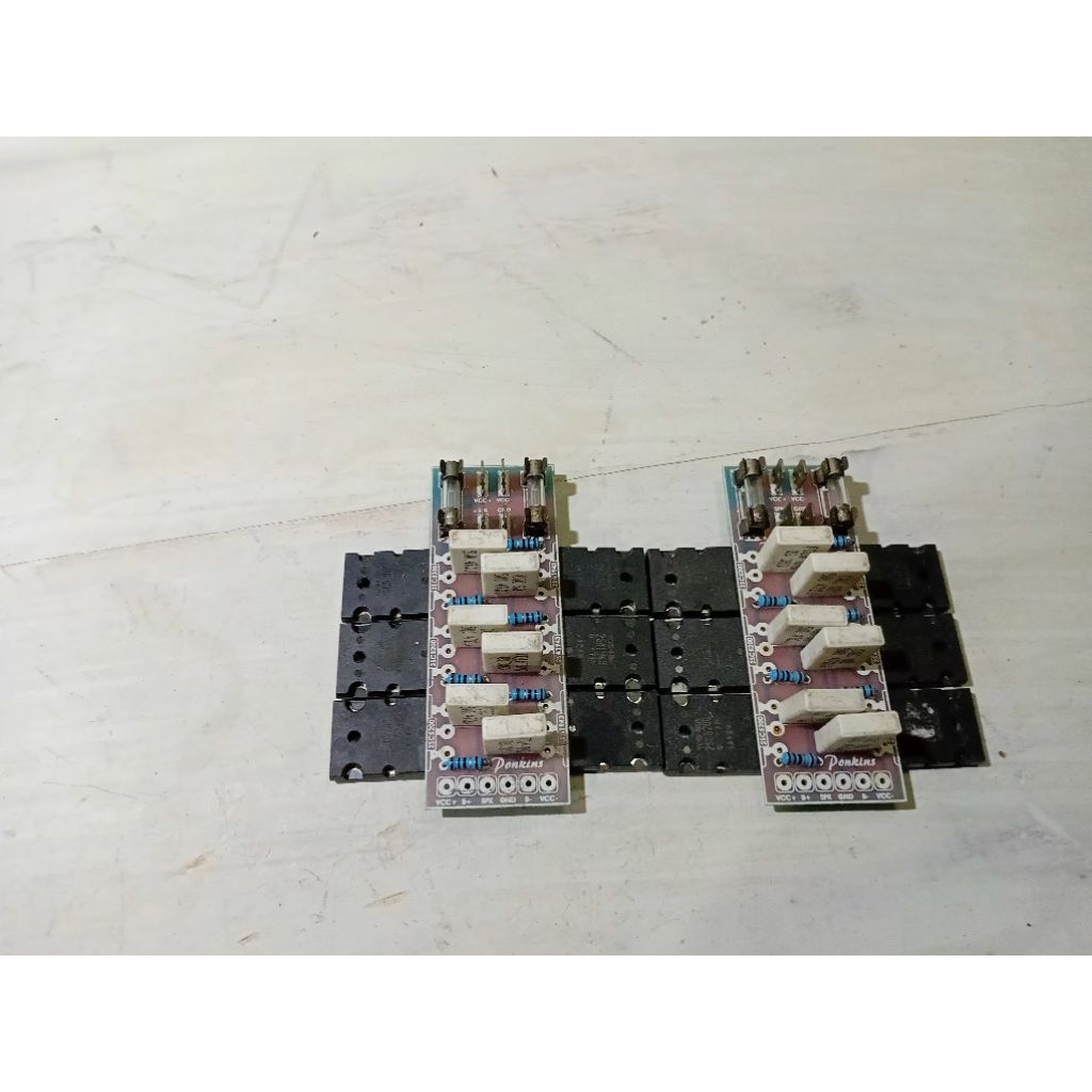 transistor final plus pcb