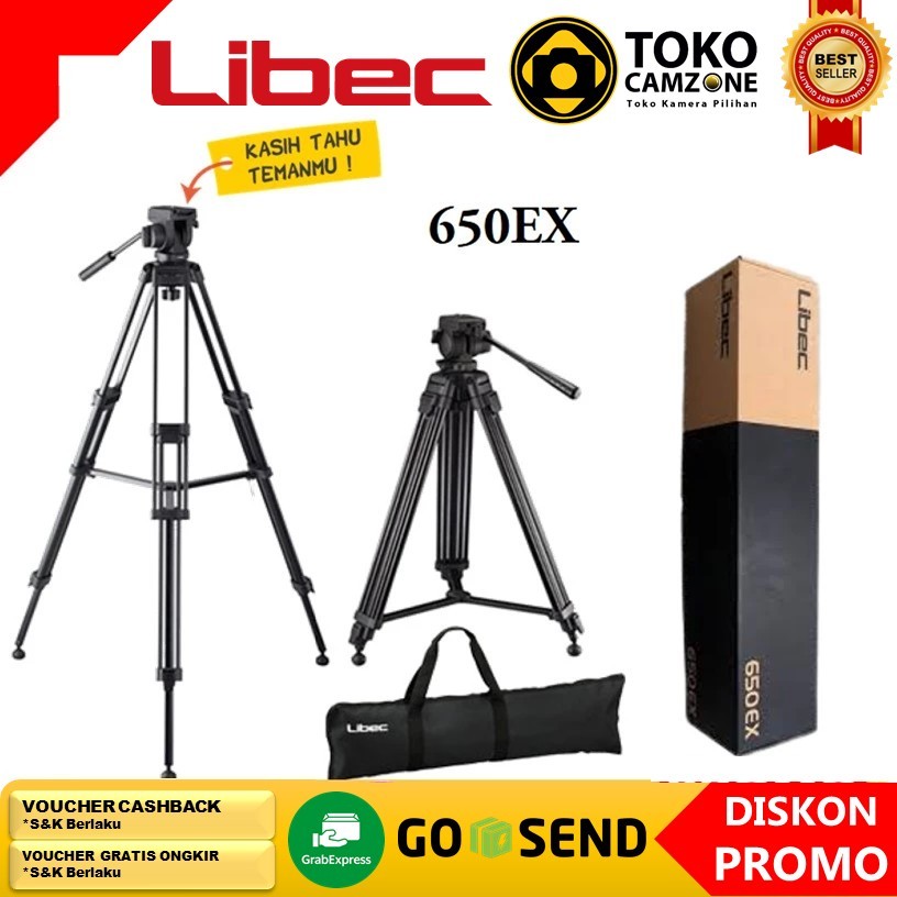 Libec 650EX Video Tripod System / Libec 650EX