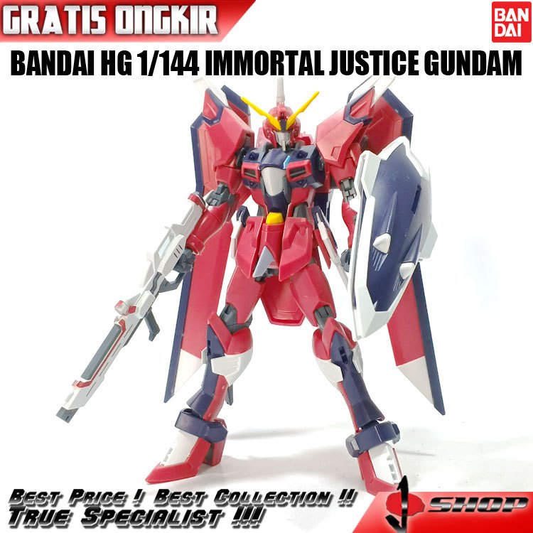 BANDAI HG 1/144 IMMORTAL JUSTICE GUNDAM HG3955