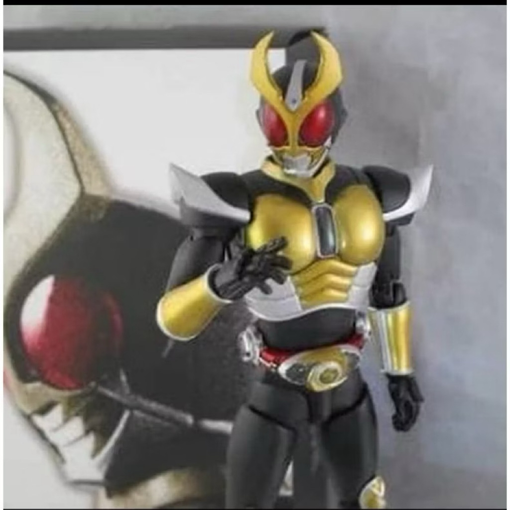 Viral SHF Kamen Rider Agito ground form tokusatsu kamen rider kuuga  shf figure kamen rider agito
