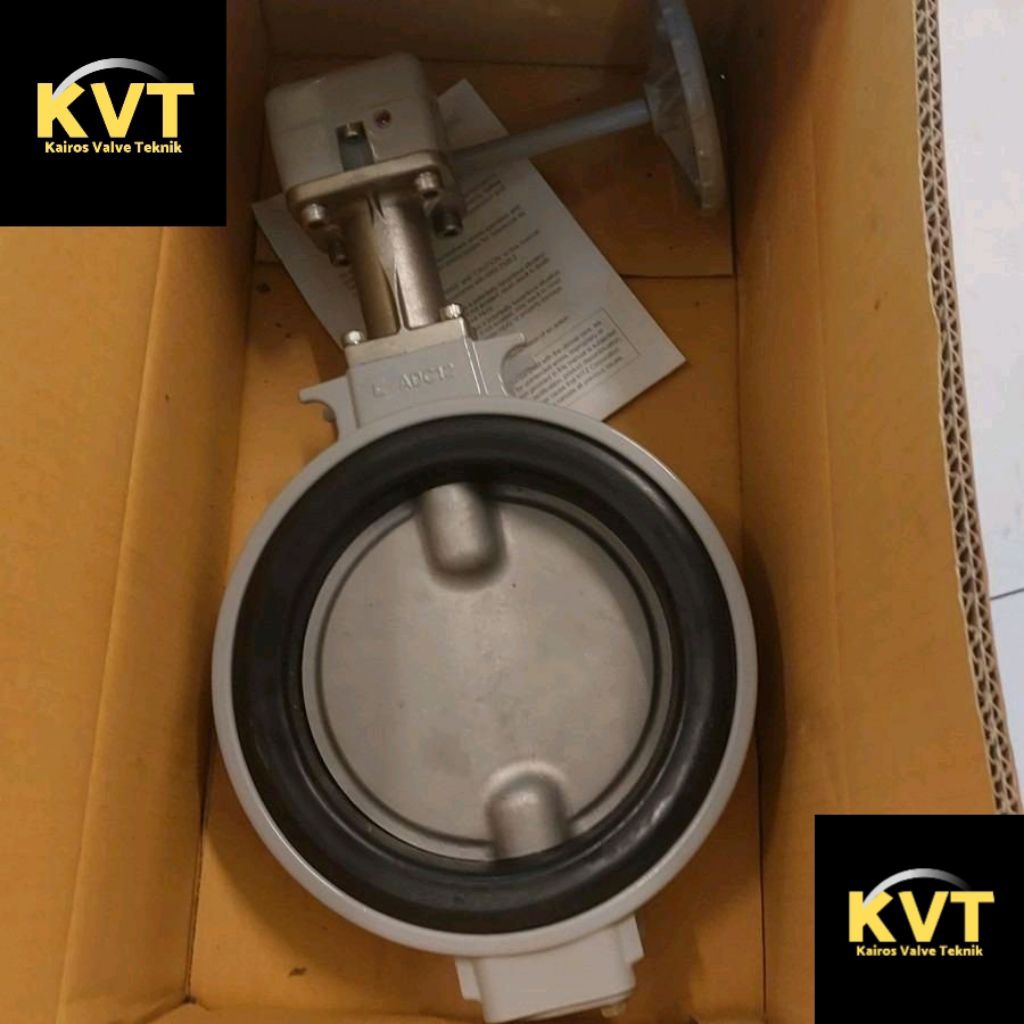 Butterfly Valve KITZ Gear ukuran 8" Inch JIS 10k Alumunium